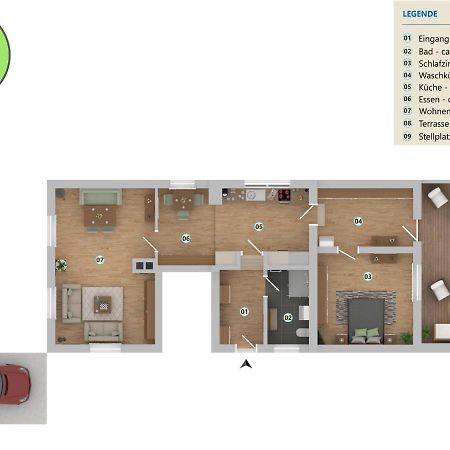 נידגן Ferienwohnung Katharina 4 Sterne Laut Dtv Wallbox 11Kw מראה חיצוני תמונה